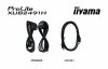 IIYAMA Monitor 23.8 cala X2491H-B1 IPS,HDMI,DP,1ms,350cd/m2, 1500:1,120Hz